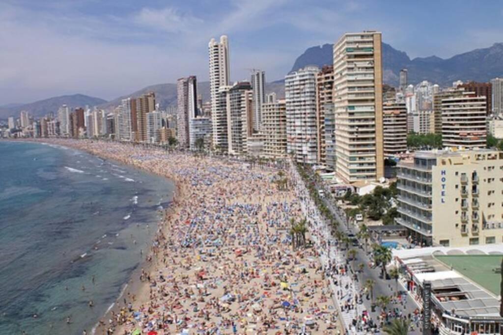 Exclusivo Apartamento Benidorm Playa De Levante Екстер'єр фото